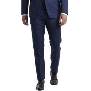 Calvin Klein Mabry Stetch Slack Pants, Blue, 42L x 35W